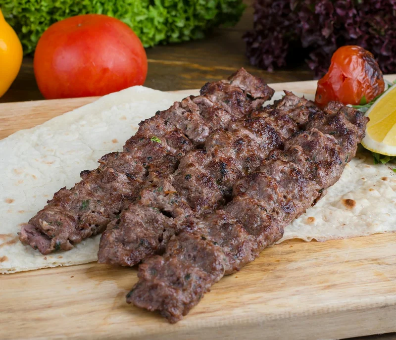 Air Fryer Beef Kebabs