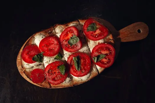 Air Fryer Caprese Bruschetta