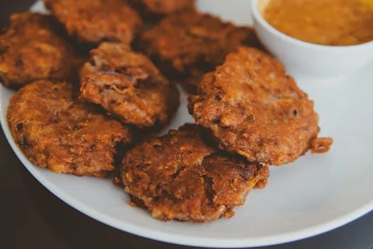 Air Fryer Crispy Coleslaw Fritters