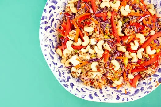 Air Fryer Crispy Spiced Quinoa