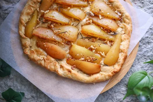 Air Fryer Honey Baked Pears