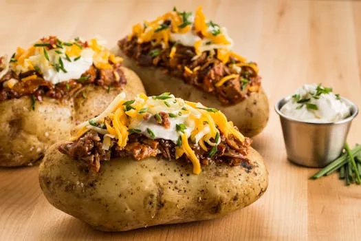 Air Fryer Loaded Potato Skins