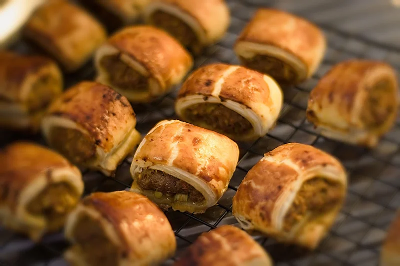 Air Fryer Mini Sausage Rolls