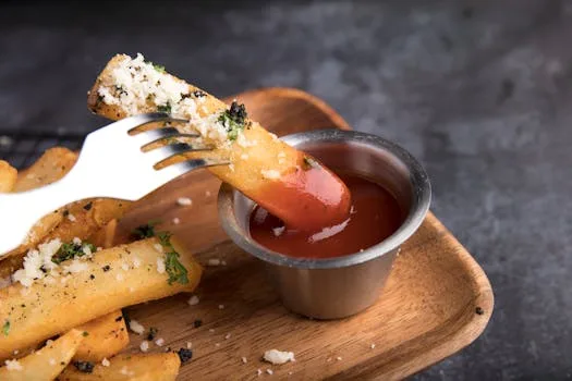 Air Fryer Parmesan Truffle Fries