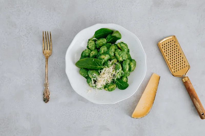 Air Fryer Pesto Gnocchi