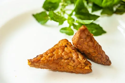 Air Fryer Spiced Tempeh Strips