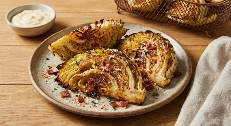 Cabbage wedges