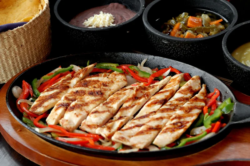 Fajitas de pui