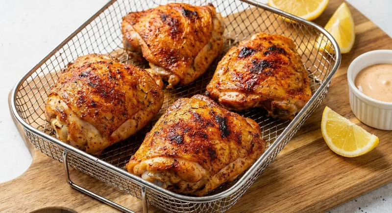 Crispy Chicken Thighs