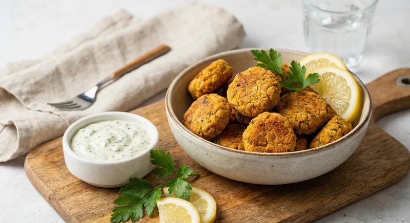 Chickpea nuggets