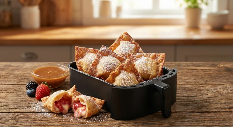 Dessert wontons