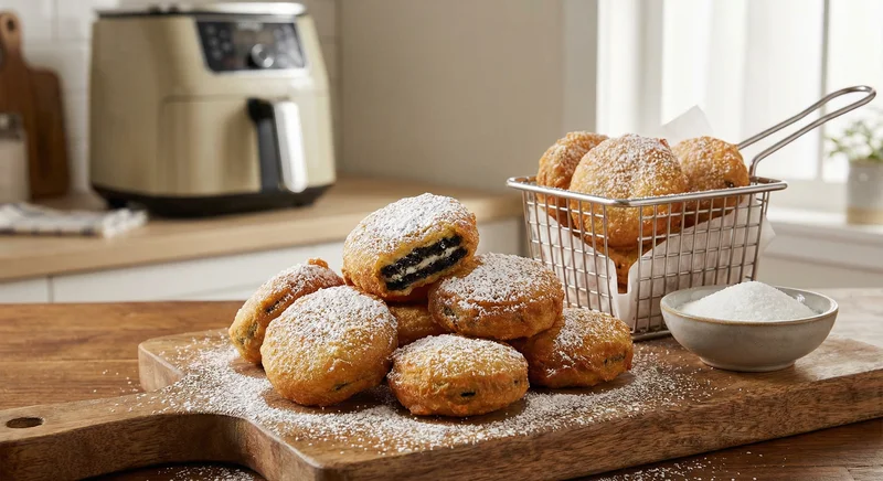Fried oreos