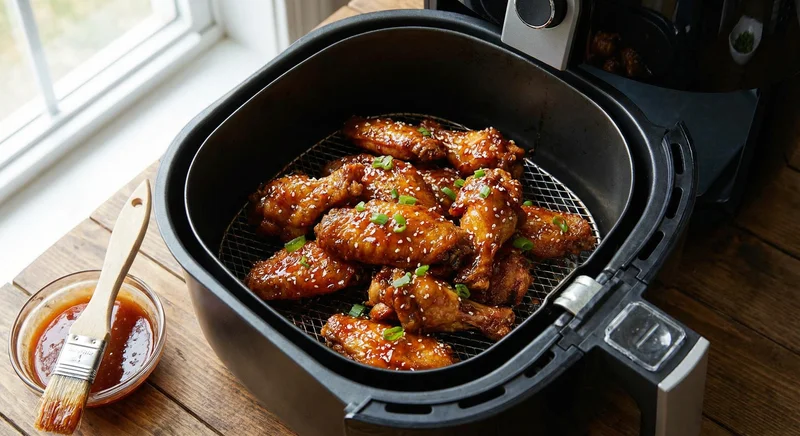 Honey sriracha wings