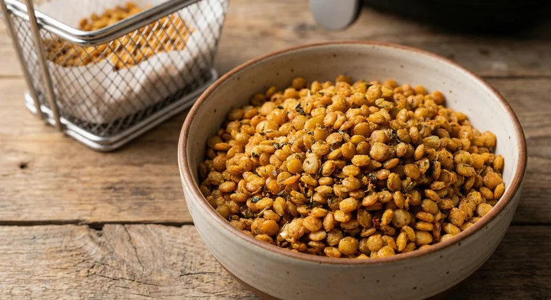 Lentils crispy
