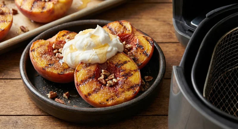 Peach dessert
