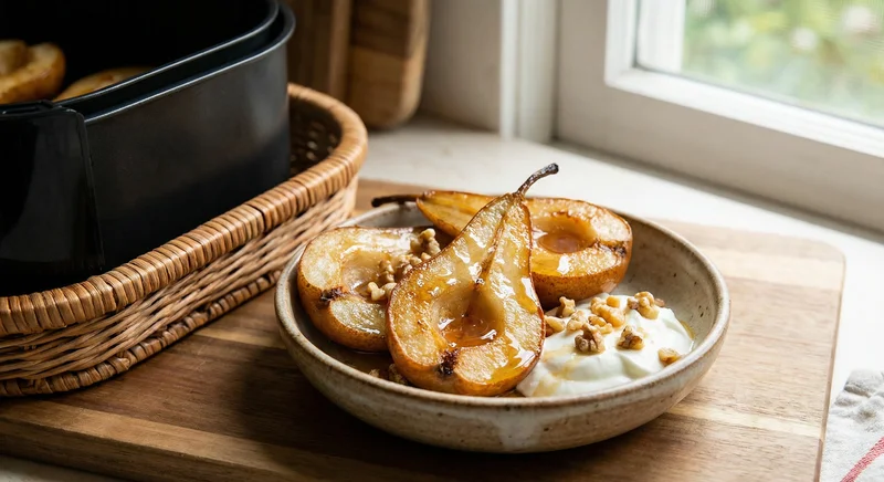 Pear slices