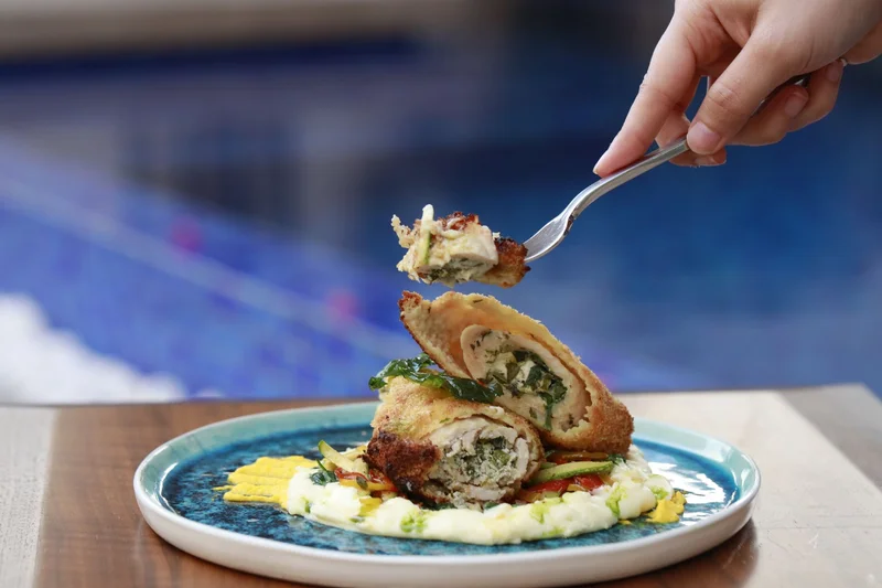 Pesto Stuffed Chicken Thighs