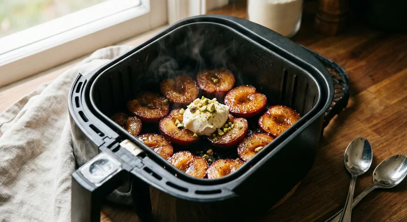 Plum halves