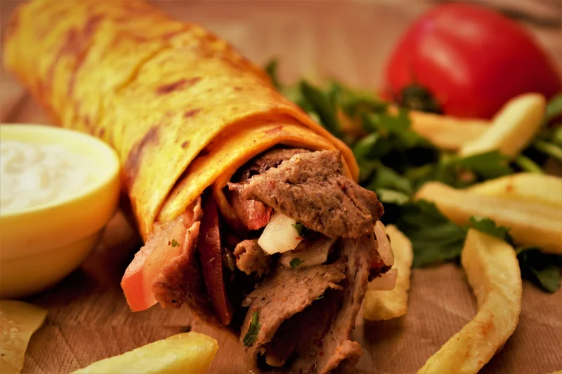Gyros de porc la air fryer