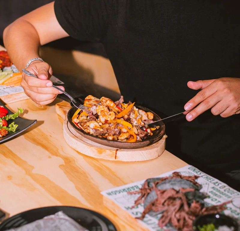 Fajitas cu creveți