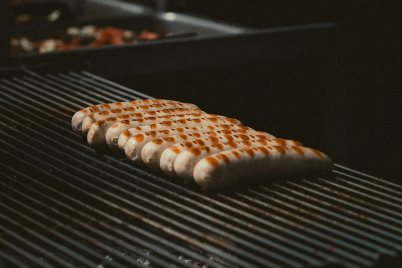 Air Fryer Smoked Paprika Pork Sausages