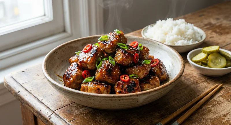 Soy ginger pork