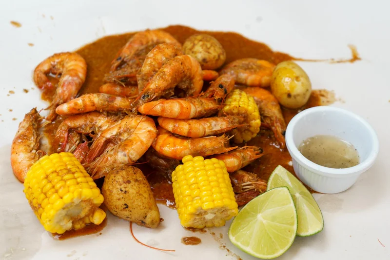 Spicy Cajun Air Fryer Shrimp Skewers