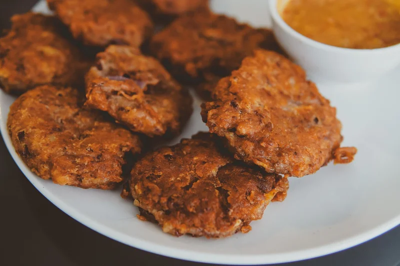 Sweet Potato & Kidney Bean Fritters